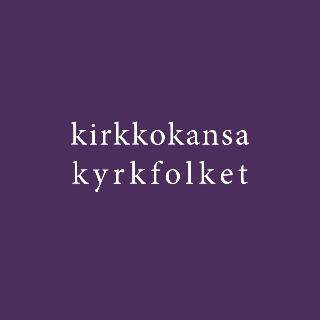 Kuvassa on kirkkokansa -verkoston logo.