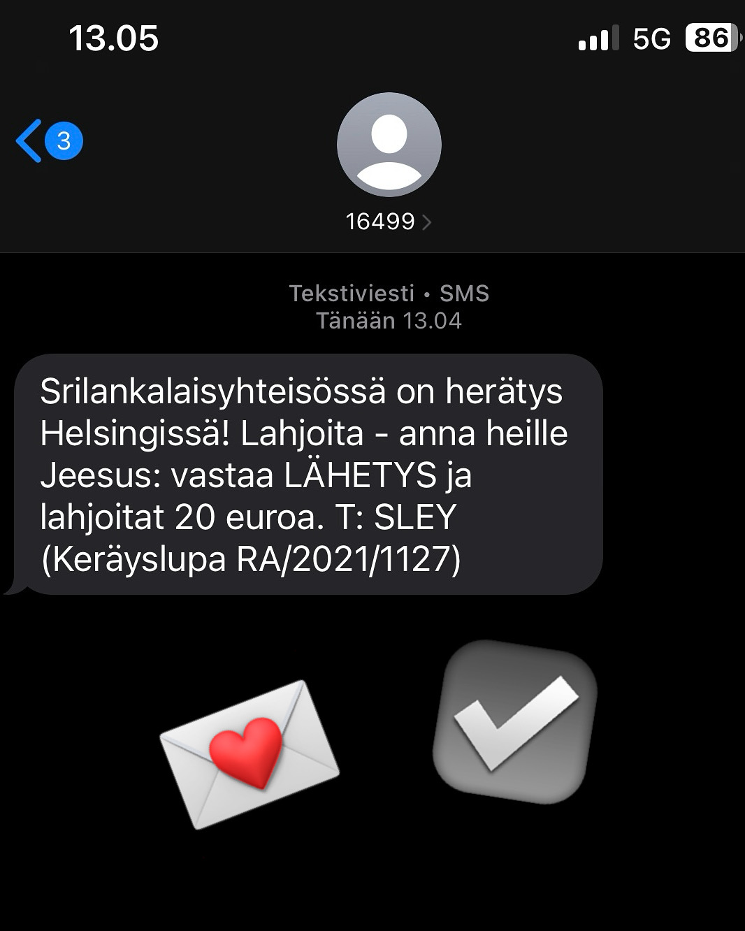 Featured image for “Saitko meiltä tekstiviestin? Se on aito”