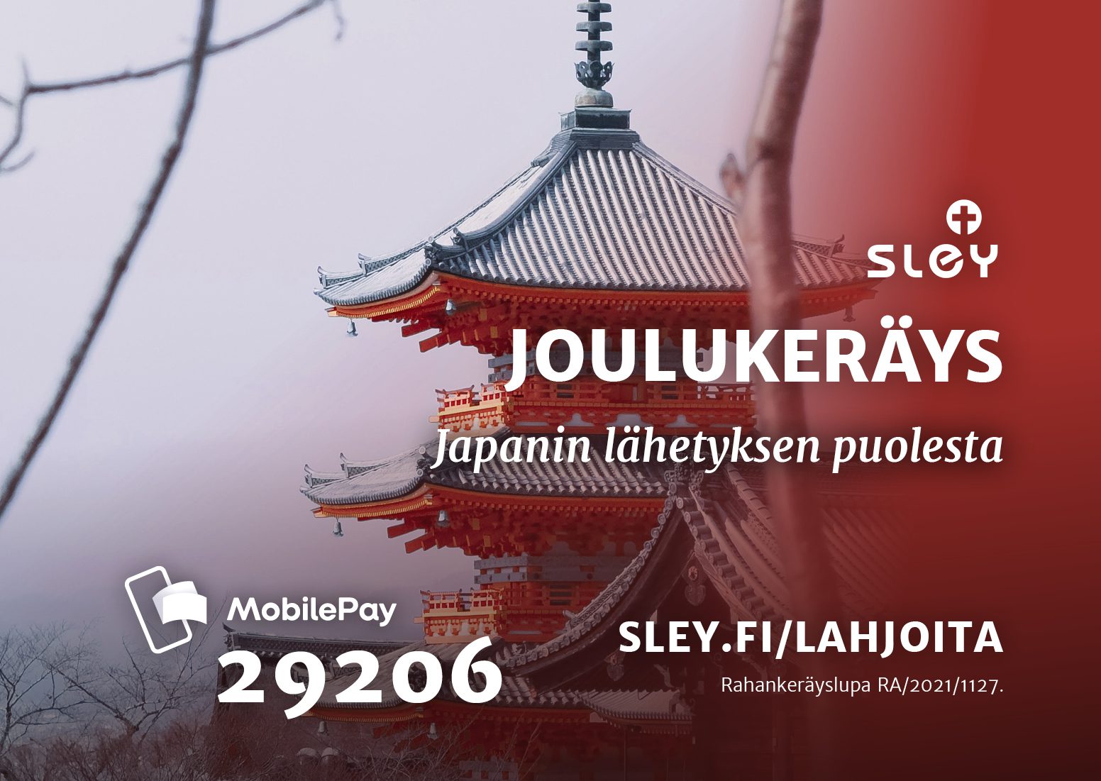 Featured image for “Joulukeräys: 125 vuotta sitten aloitettua tehtävää Japanissa ei meidän sukupolvemme jätä kesken”
