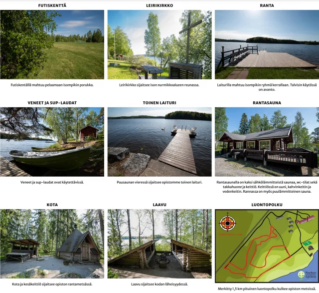 Kesällä Karkkuun! Karkun evankelisella opistolla on upeita kursseja myös kesällä.
☀️ Harrastusleiri koululaisille 16.-19.6. Leirillä puuhataan mielenkiintoisissa harrastuspajoissa, vietetään iloisia ohjelmahetkiä, saunotaan ja uidaan!☀️ Valtakunnallinen Evankeliumijuhla 27.-29.6. Katso lisää: www.evankeliumijuhla.fi☀️ Avioliittoleiri 2.-6.7. Avioliittoleiri, joka tähtää myönteiseen muutoksen synnyttämiseen arjen parisuhteessa luentojen, pariharjoitusten ja ryhmätapaamisten avulla. Lapsille ja koululaisille omaa ohjelmaa.☀️ Maata Näkyvissä -kesäleiri 7.-10.7. Luvassa kuumia päiviä ja kylmiä väreitä, aurinkoa, vettä, poppia ja rokkia, salamavaloja, valoisia öitä, urheita miehiä, rohkeita naisia, sinä ja kaverisi, juurevaa Raamattuopetusta ja hienoja toimintakanavia! Tule rohkeasti mukaan!☀️Isovanhempien ja lastenlasten leiri 10.-13.7. Leirillä pyrimme vahvistamaan isovanhempien ja lastenlasten välisiä suhteita yhdessä toimien ja uskossa kasvaen. Ateriat on katettu valmiiksi tasokkaaseen noutopöytään.☀️ Yhtä perhettä -leiri 14.-18.7. Luvassa perheen yhteisiä touhuja, saunomista, uimista, ulkoilua ja eri ikäryhmien kanavia. Nautitaan kesästä uimalla, suppailemalla ja soutelemalla, lettukestejä unohtamatta!☀️ Tatsuon maalauskurssi 18.-20.7. Harrastajille tarkoitettu kurssi, jossa on mahdollisuus opiskella akvarellimaalausta. Sopii hyvin myös aloittelijoille. Teemana maisema.☀️ Kaksin -parisuhdeviikonloppu 18.-20.7. Kesäinen viikonloppu oman puolison kanssa. Kurssi koostuu luennoista sekä parityöskentelystä. Kurssilla ei ole ryhmätyöskentelyä, mutta halutessa mahdollisuuksia keskustelulle ja vertaistuelle löytyy.☀️ Aikuisen ja lapsen taideleiri 18.-20.7. Koko perheen voimin tai vaikka kummilapsen kanssa. Ohjelma on suunnattu yli 5-v. lapsille yhdessä aikuisen kanssa.☀️Soli Deo Gloria -musiikkileiri 21.-27.7. on musiikkia harrastaville lapsille ja nuorille suunnattu kristillinen musiikkileiri.☀️Miniraamattukurssi 28.7.-1.8. tarjoaa mahdollisuuden syventyä Raamattuun kesän lopulla kaikessa rauhassa hienon luonnon keskellä. Tarkoitettu kaikenikäisille, myös nuorille ja lapsiperheille.Katso lisää ja ilmoittaudu: keokarkku.fi/leirit-ja-kurssit